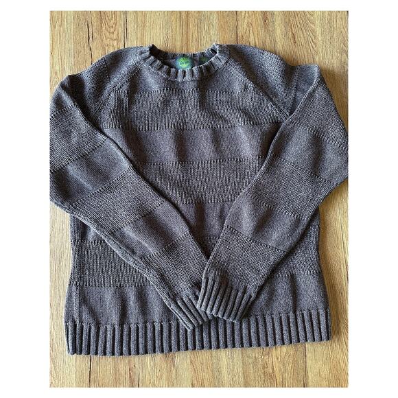 Timberland Other - Timberland Vtg Men's Brown Chunky Knit Sweater Size Medium
